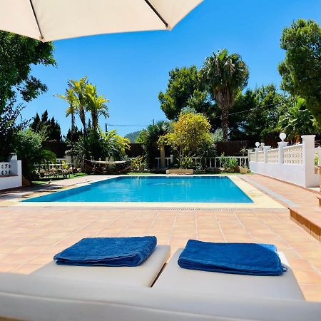 Villa Con Piscina Gigante Sant Francesc de s'Estany Exterior foto